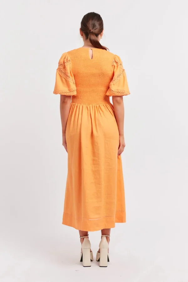 Alessandra Claudia Dress - Marigold