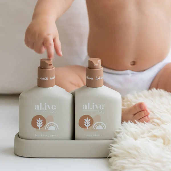 al.ive Baby Hair & Body Duo - Calming Oatmeal