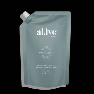 al.ive Kaffir Lime & Green Tea Wash - Refill