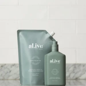 al.ive Kaffir Lime & Green Tea Wash - Refill