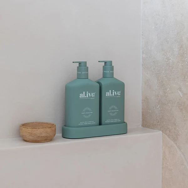 al.ive Wash & Lotion Duo - Kaffir Lime & Green Tea