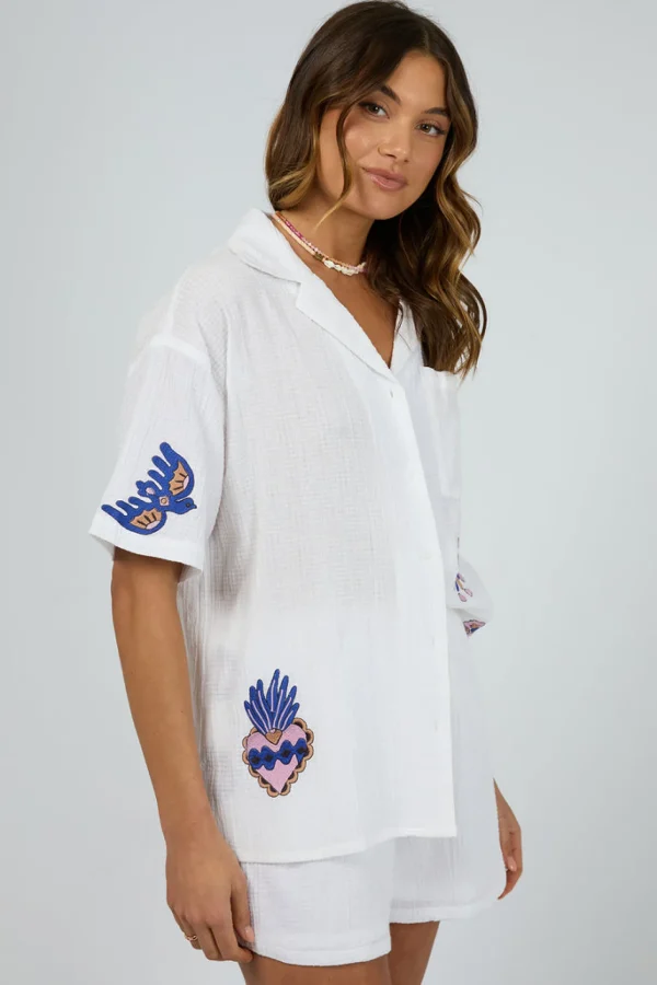 All About Eve Daria Shirt - White