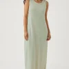 ARCAA Brie Long Dress - Aloe