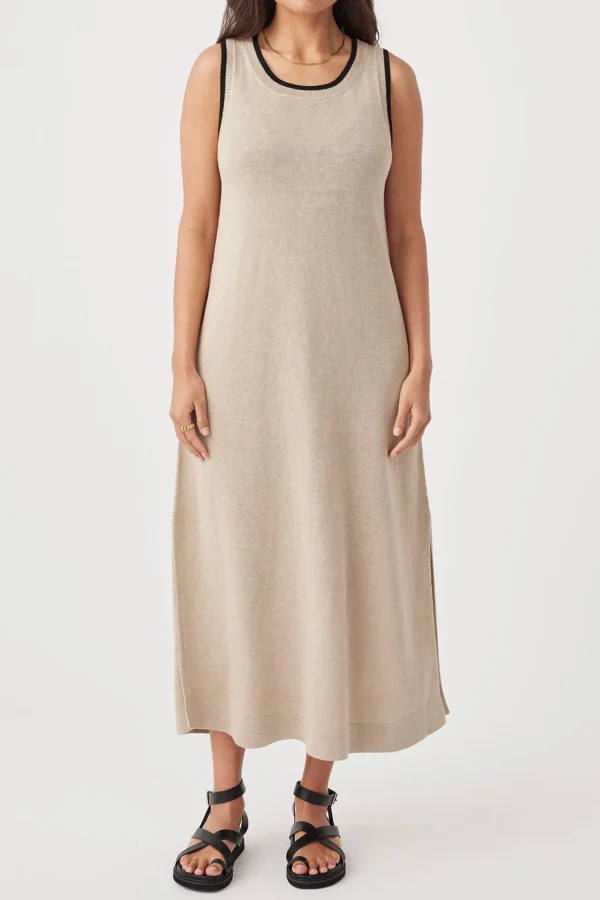 ARCAA Brie Long Dress - Taupe