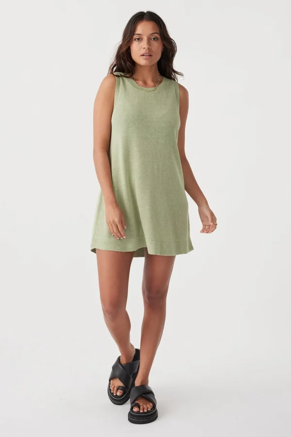 ARCAA Brie Shift Dress - Aloe