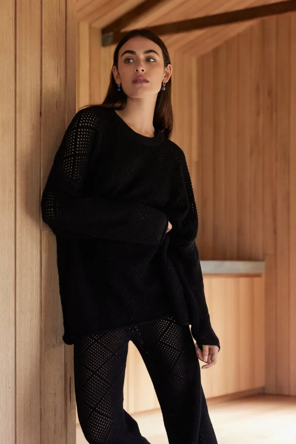 Arcaa Ezra Sweater Black