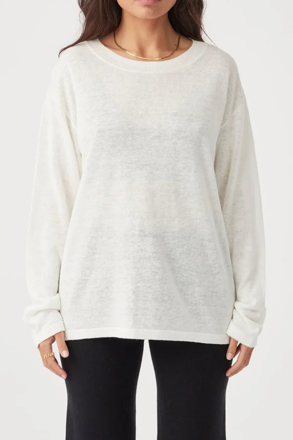 ARCAA Hugo Long Sleeve T-Shirt - Cream