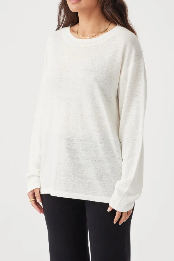 ARCAA Hugo Long Sleeve T-Shirt - Cream