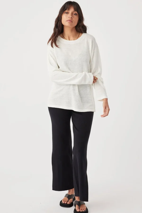 ARCAA Hugo Long Sleeve T-Shirt - Cream