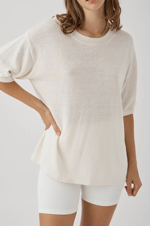 ARCAA Hugo T Shirt - Cream