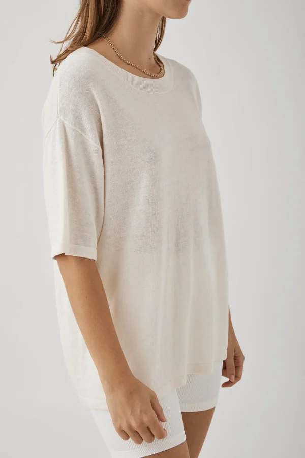 ARCAA Hugo T Shirt - Cream