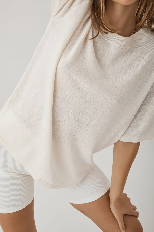 ARCAA Hugo T Shirt - Cream
