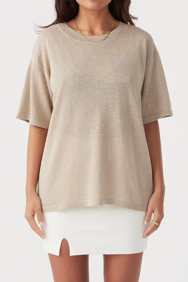 ARCAA Hugo T Shirt - Taupe