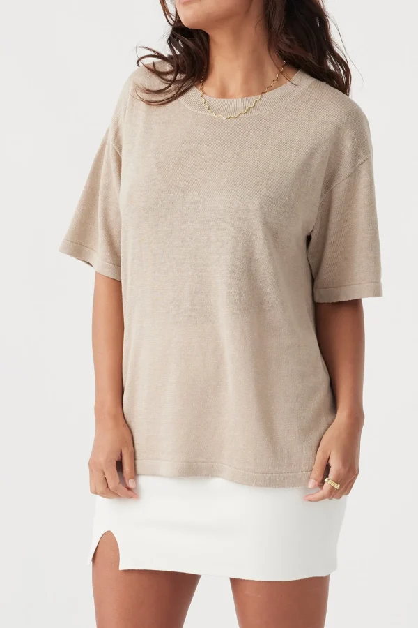 ARCAA Hugo T Shirt - Taupe