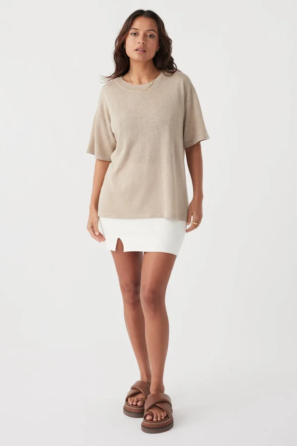 ARCAA Hugo T Shirt - Taupe