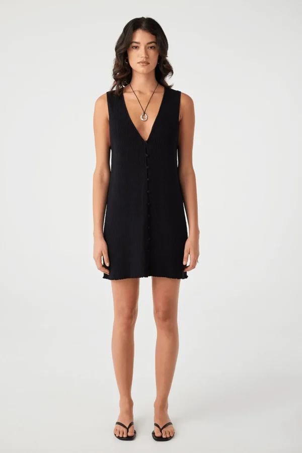 ARCAA Jude Mini Dress - Black