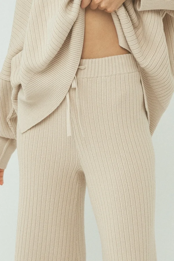 ARCAA Vera Knit Pants - Sand