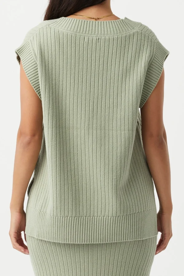 ARCAA Vera Knit Vest - Sage