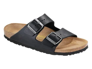 Birkenstock Arizona Black Oiled Leather - Narrow