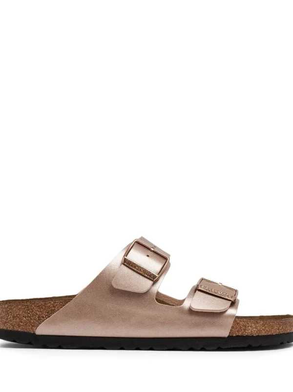 Birkenstock Arizona Copper Birko-Flor - Narrow