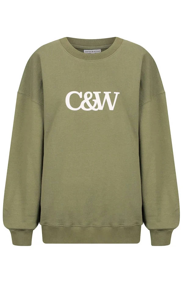 Cartel & Willow Nina Sweater - Khaki