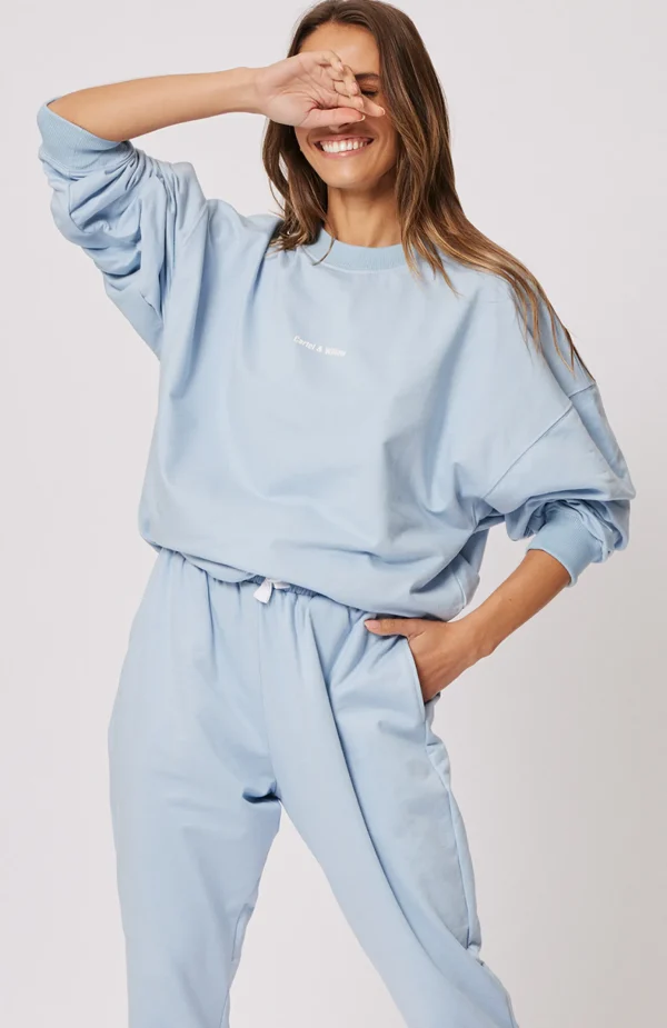 Cartel & Willow Nina Sweater- Powder Blue