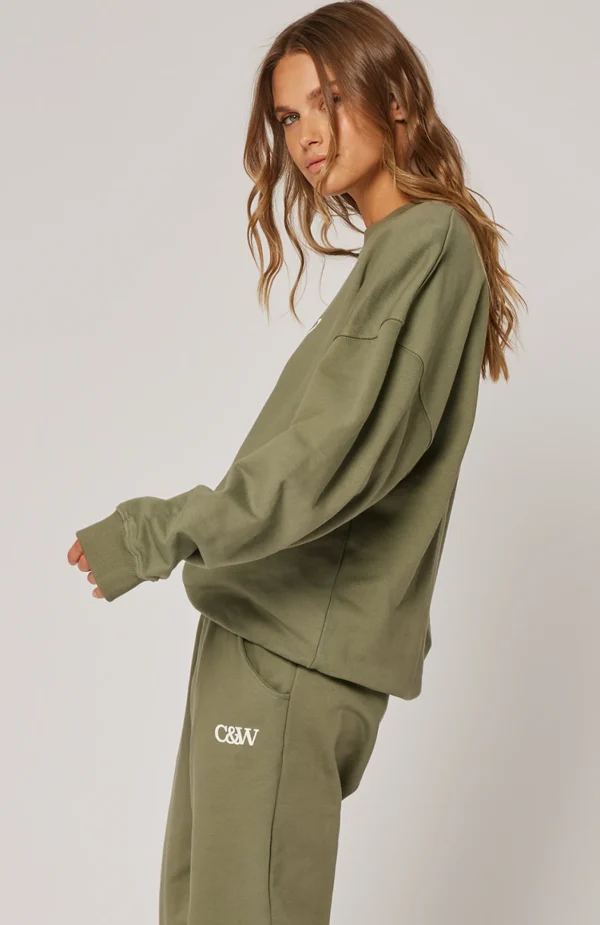 Cartel & Willow Nina Sweater - Khaki