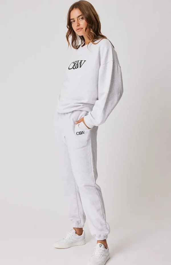 Cartel & Willow Nina Sweater - Grey Marle