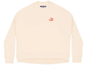 Castle and Things Hey Hello Box Sweater - Cream