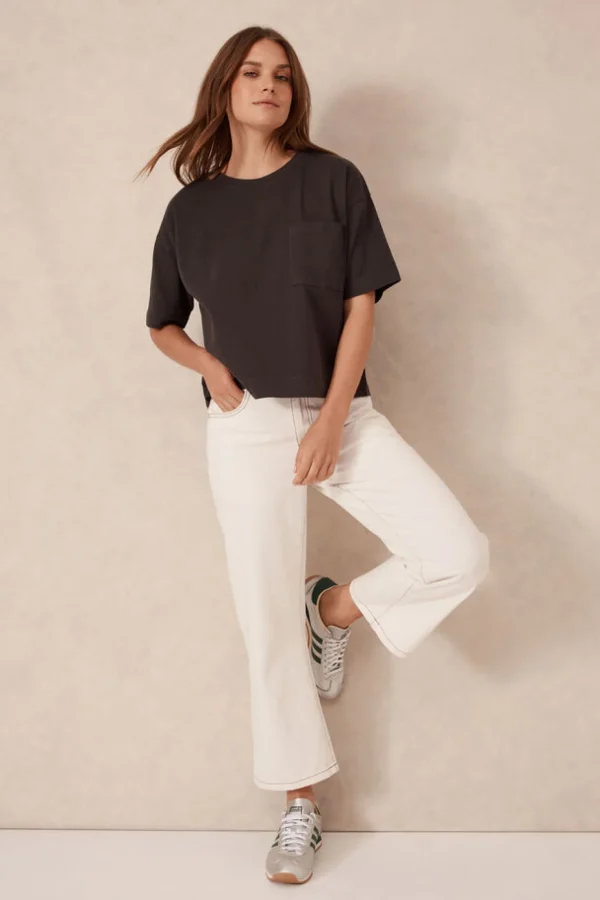 Ceres Life Boxy Pocket Tee- Phantom