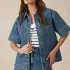 Ceres Life Jacqui Felgate Boxy Denim Shirt - Indigo Denim