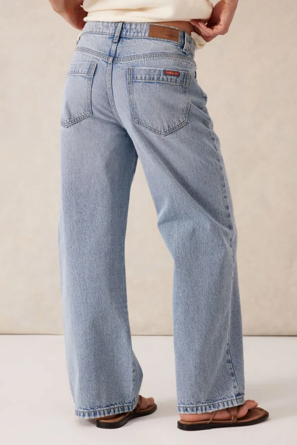 Ceres Life Loose Straight Jean - Vintage Blue