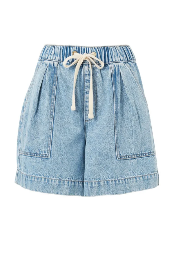 Ceres Life Relaxed Everyday Short - Vintage Blue Denim