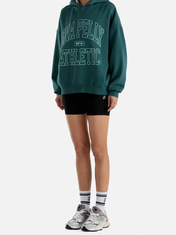 Ena Pelly Athletic Hoodie - Jade