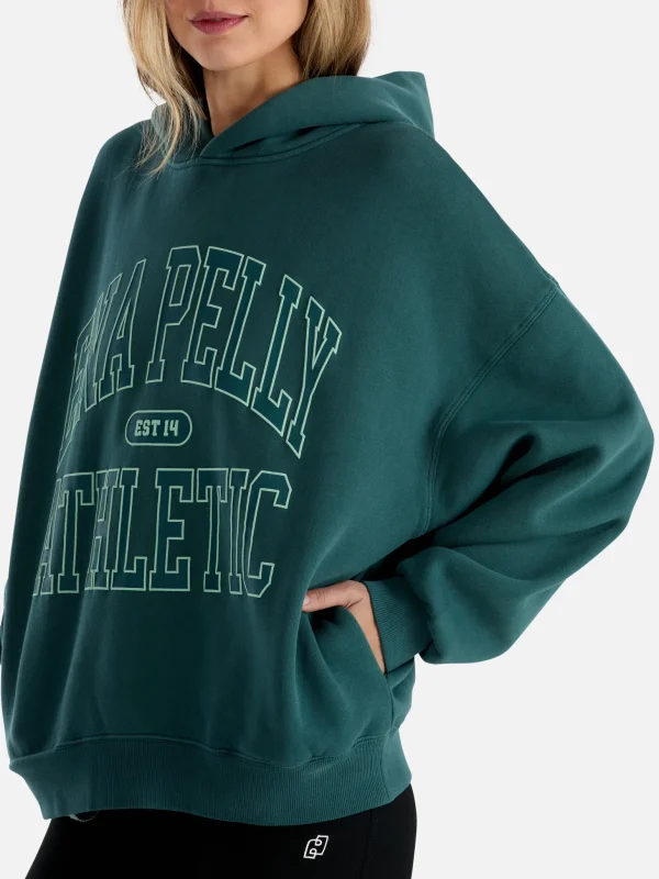 Ena Pelly Athletic Hoodie - Jade