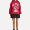 Ena Pelly Brooke Oversized Hoodie DIY Studios - Poppy Red