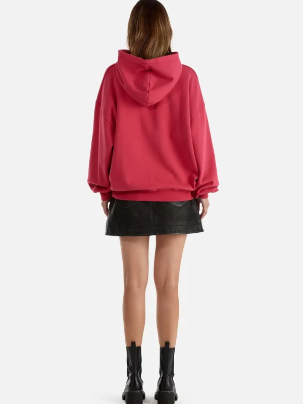 Ena Pelly Brooke Oversized Hoodie DIY Studios - Poppy Red