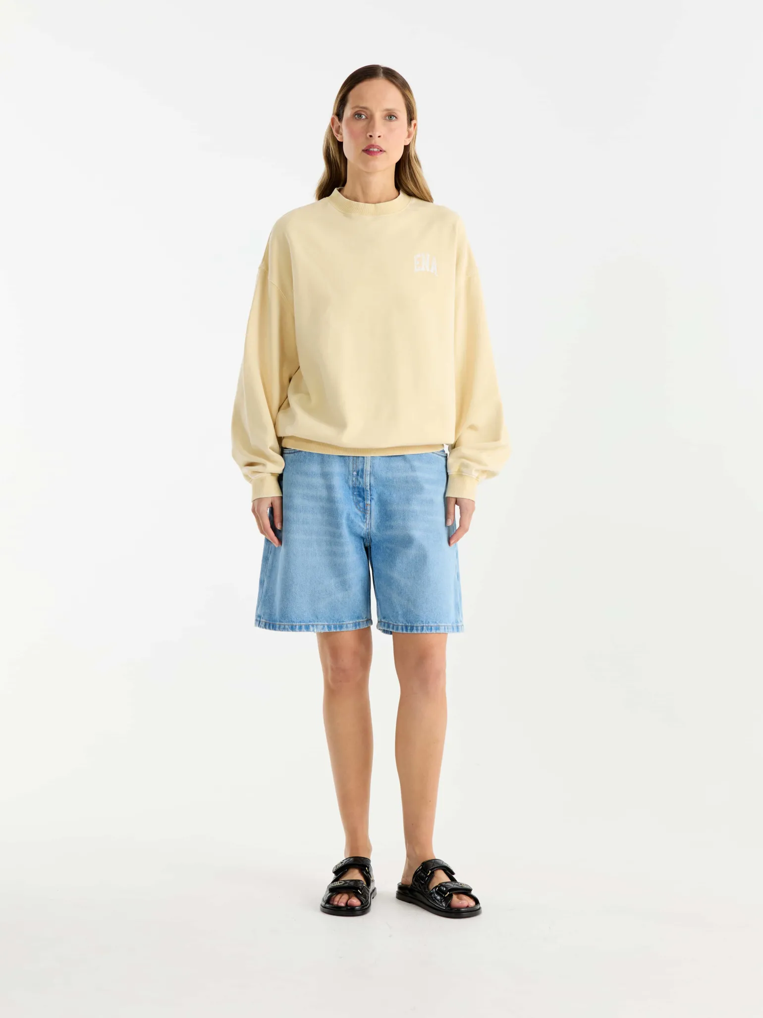 ena_pelly_vintage_sport_s_1.webp Ena Pelly Vintage Sport Sweatshirt - Lemon
