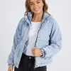 Foxwood Rosalee Jacket - Mid Vintage Blue