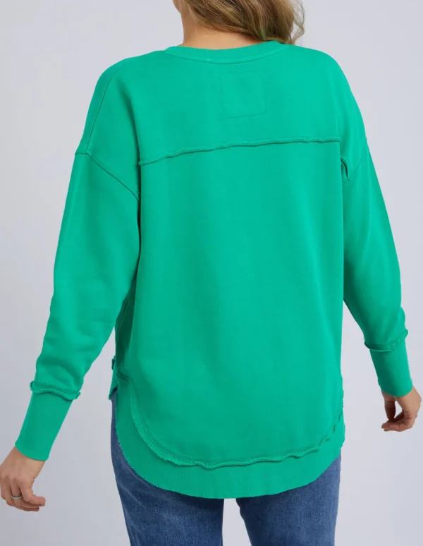 Foxwood Simplified Crew - Bright Green