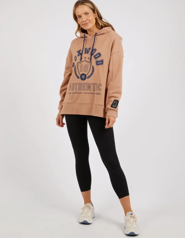 Foxwood Varsity Hoody - Latte