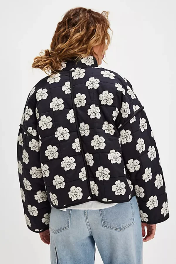 Free People Chloe Jacket - Night Blooms