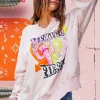 Hammill & Co Vintage Fiesta Sweat - Pink