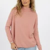 Humidity Heidi Knit Top - Rose