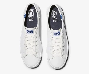 Keds Kickstart Leather - White