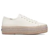 Keds Tripe Up Canvas Jute Foxing - Natural