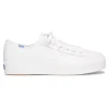 Keds Triple Kick Leather- White