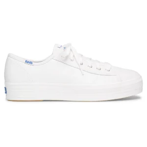 Keds Triple Kick Leather- White