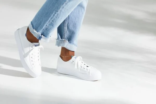 Keds Triple Kick Leather- White