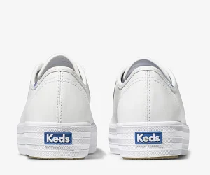 Keds Triple Kick Leather- White